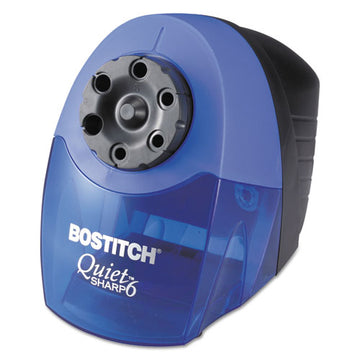 Bostitch® Quietsharp 6 Classroom Electric Pencil Sharpener, Ac-powered, 6.13 X 10.69 X 9, Blue freeshipping - TVN Wholesale